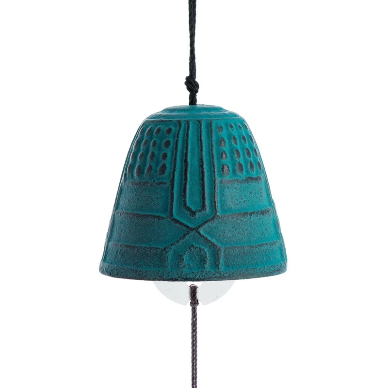 Cloche Feng Shui Furin Iwachu Turquoise 4,5 cm