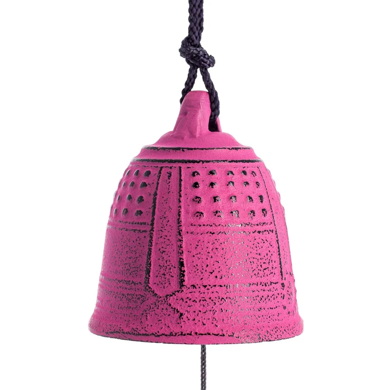 Cloche Feng Shui Furin Iwachu Rose 5,5 cm