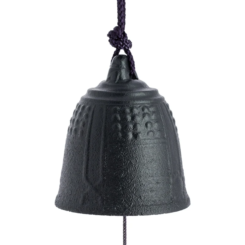 Cloche Feng Shui Furin Iwachu Noire 5,5 cm