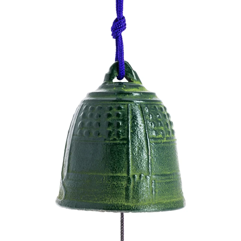 Cloche Feng Shui Furin Iwachu Verte 5,5 cm