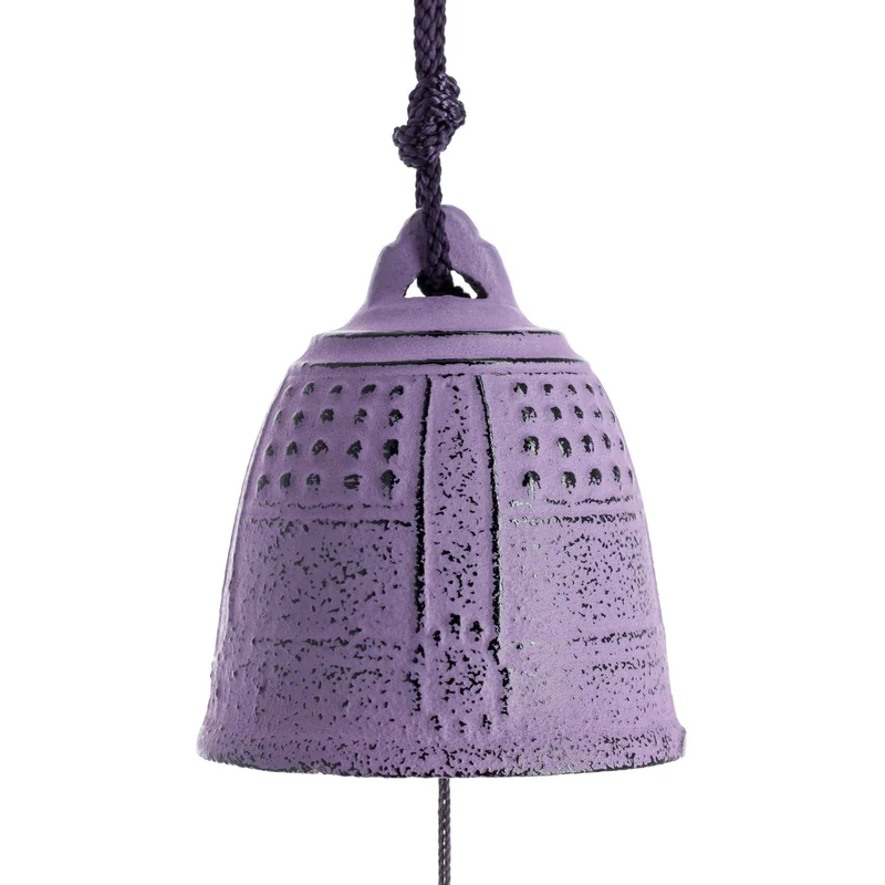 Cloche Feng Shui Furin Iwachu Lavande 5,5 cm