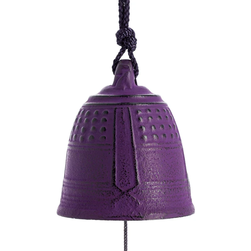 Cloche à vent Furin Iwachu pourpre 5,5 cm