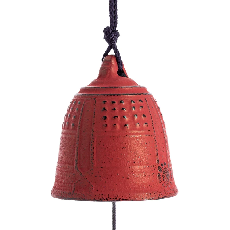 Cloche Feng Shui Furin Iwachu Rouge 5,5 cm