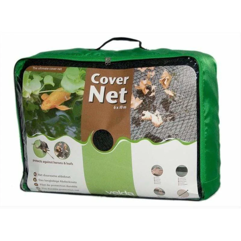 CoverNet 6 x 10M - Filet de protection de haute qualité avec œillets - Velda