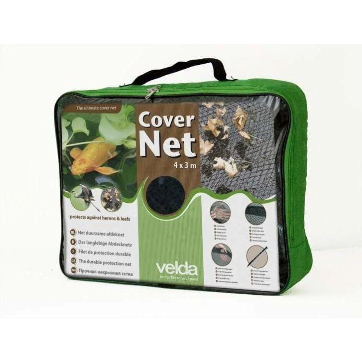 CoverNet 4 x 3M - Filet de protection de haute qualité avec œillets - Velda
