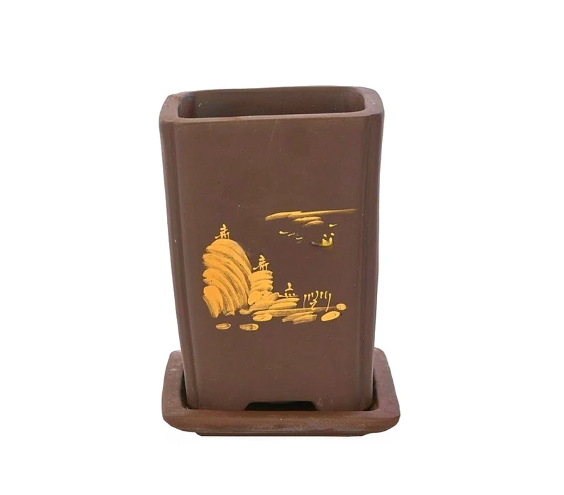 Pot Cascade Bonsaï de Yixing 12-16.5cm