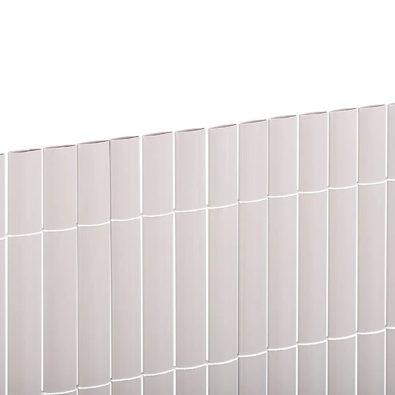 Canisse PVC Essential Recycane 20 mm Blanc pour Clôtures 2x3 M / Multicolore