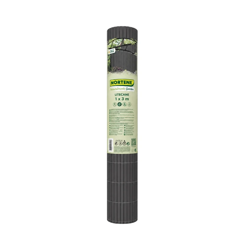 Canisse PVC Lite D/c 16mm Anthracite - Jardin 1,5x3 M / Multicolore