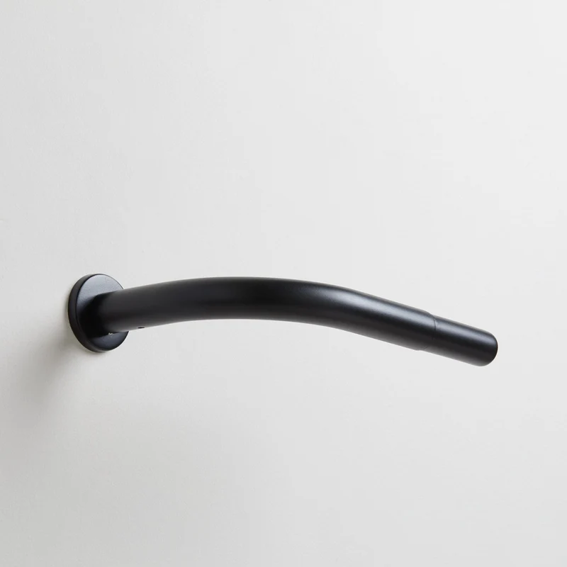 Support coudé ALMA noir mat