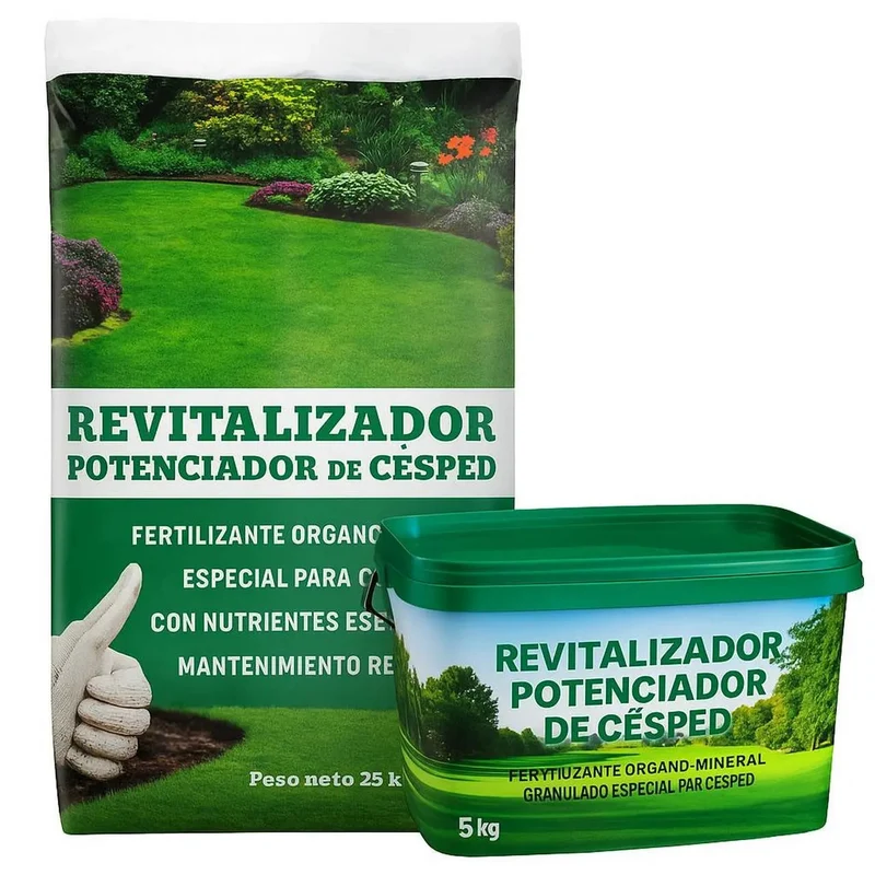 Revitalizador Potenciador De Césped - Saco 25 Kg.(630 M2) - Granulado