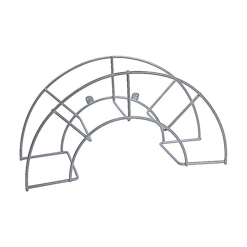 Support de tuyau gris extra-large