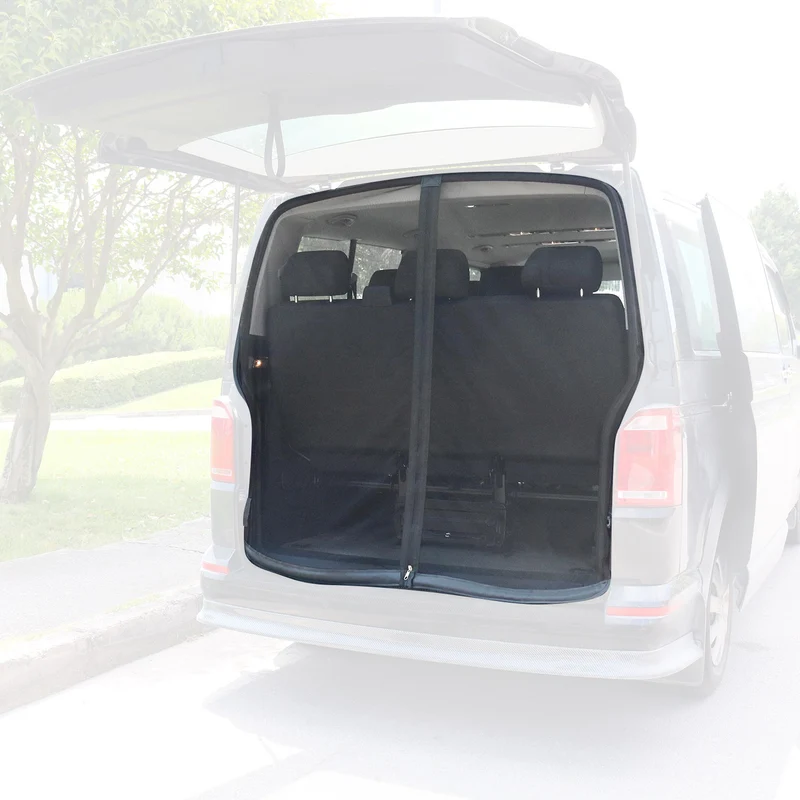 Moustiquaire avec Hayon Magnétique - pour VW Transporter T4 1990-2003 Noir