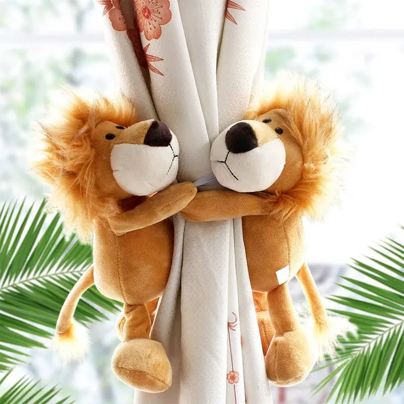 Embrasse rideau lion