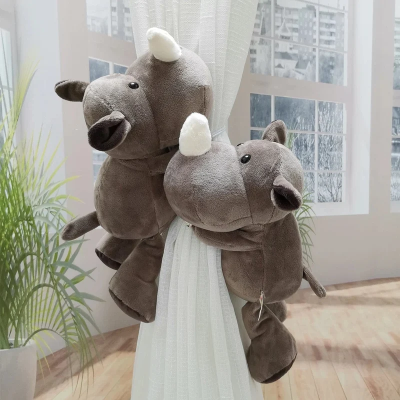 Embrasse rideau rhinocéros