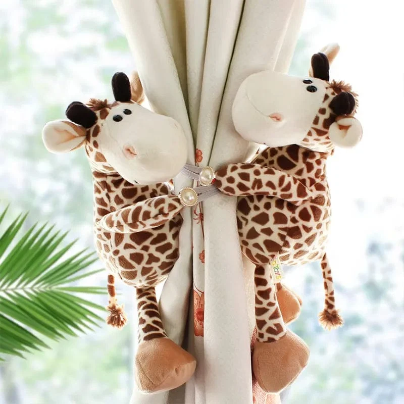 Embrasse rideau girafe