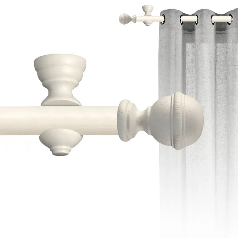 Tringle à rideau Ø30mm Sphère Installation au plafond