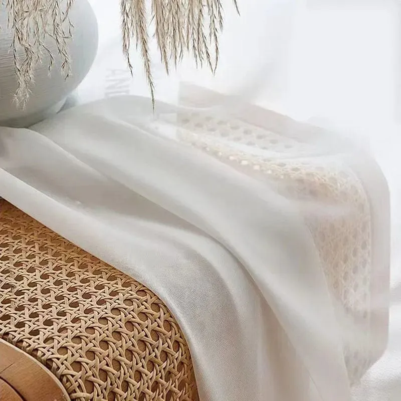 Voilage blanc moderne