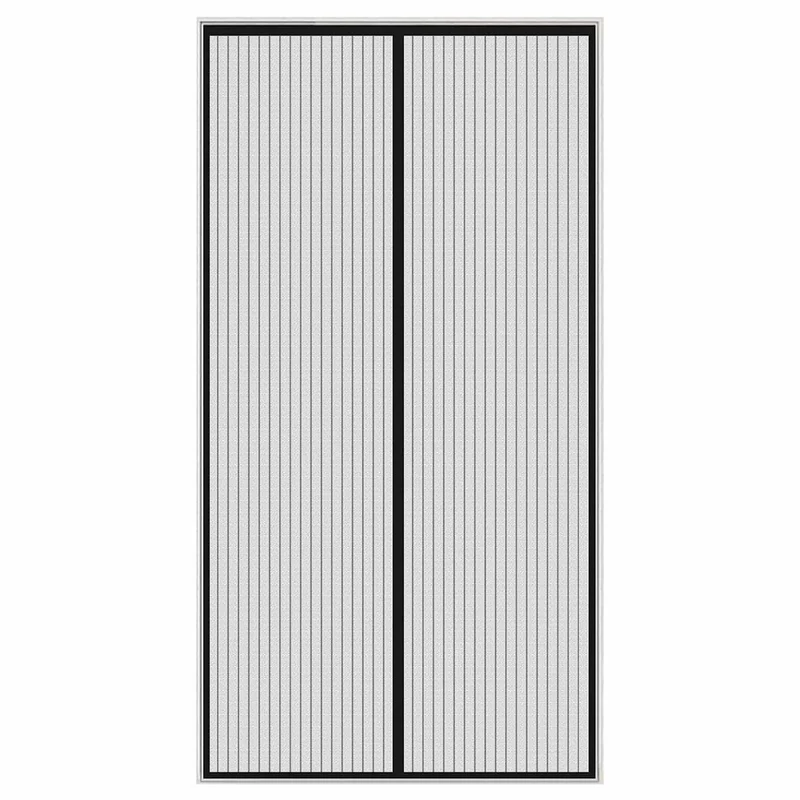 PALMAT Magnetic Screen Door, Keep Out Insects, Mosquitoes, Bugs - For Balcony, Sliding Doors, Indoors & Outdoors - 90X210 cm