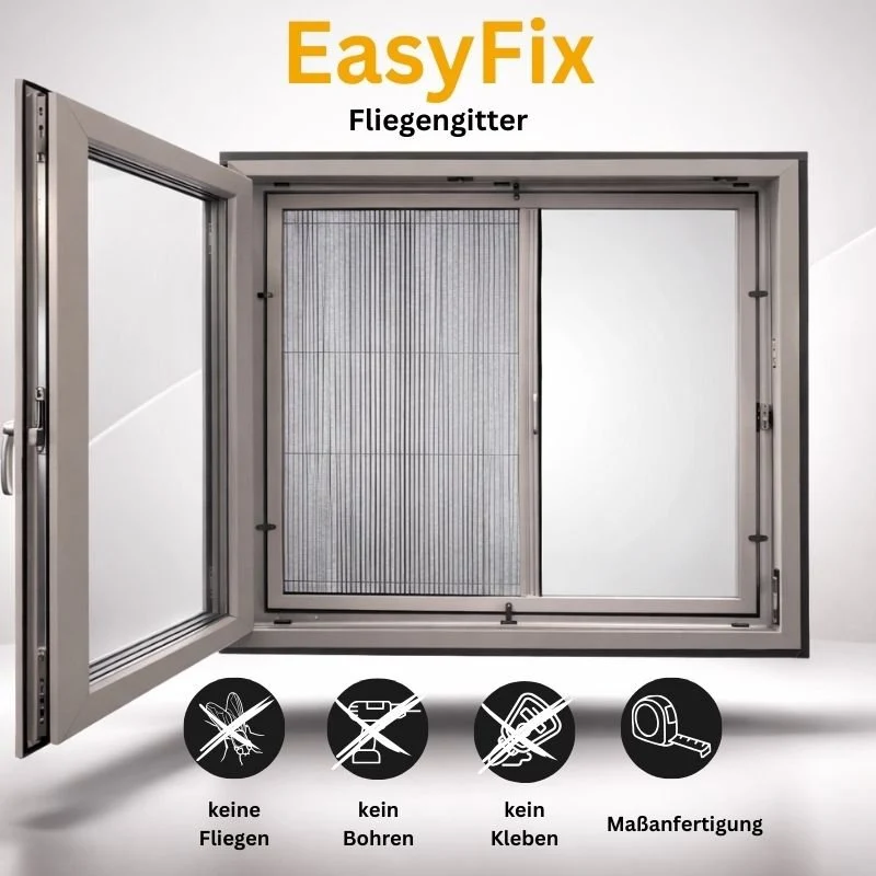 Plisstek EasyFix Pro ( ohne bohren zum klemmen )