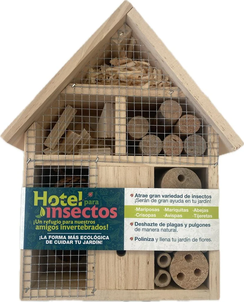Hôtel à insectes Easy Bug 5040 en bois FSC