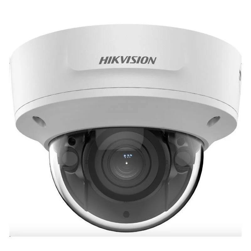 Caméra IP dôme 4MP Varifocale Motorisée 2.8-12mm IK10 IP67 IR40 WDR120 Fonctions Intelligentes E/S Audio Alarme AcuSense 2nde Génération Hi