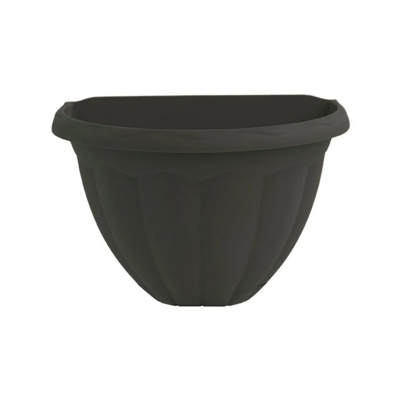 Pot mural terra couleur anthracite 30 x 20 x 20