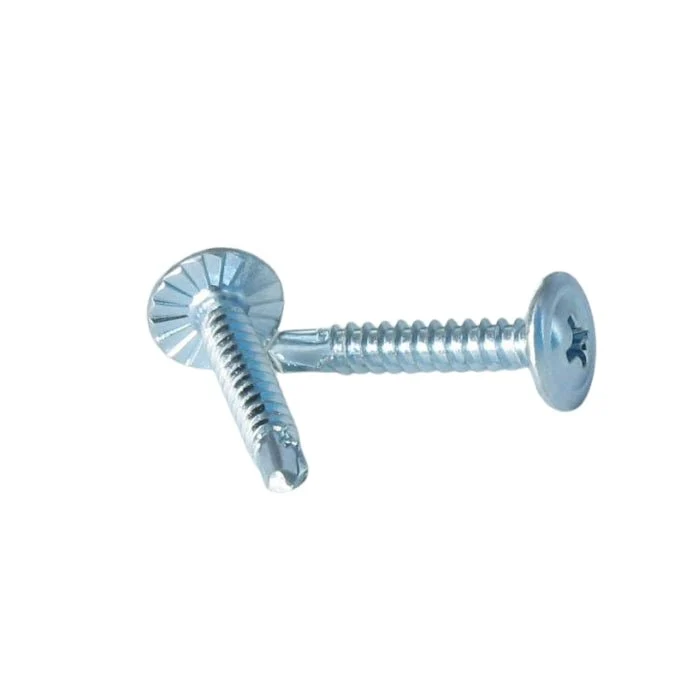 Selbstbohrend, breiter Rundkopf,gezahnt, 4,2×13 mm, verzinkt (500stk.)