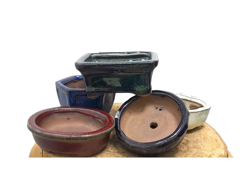 Pot accentuatif Mame Bonsaï Vitrifié