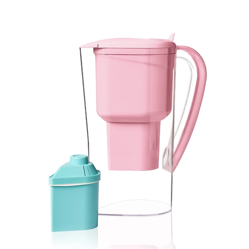 Jarra Rosa Alkanatur Drops con 1 filtro Baja Emisión de Magnesio