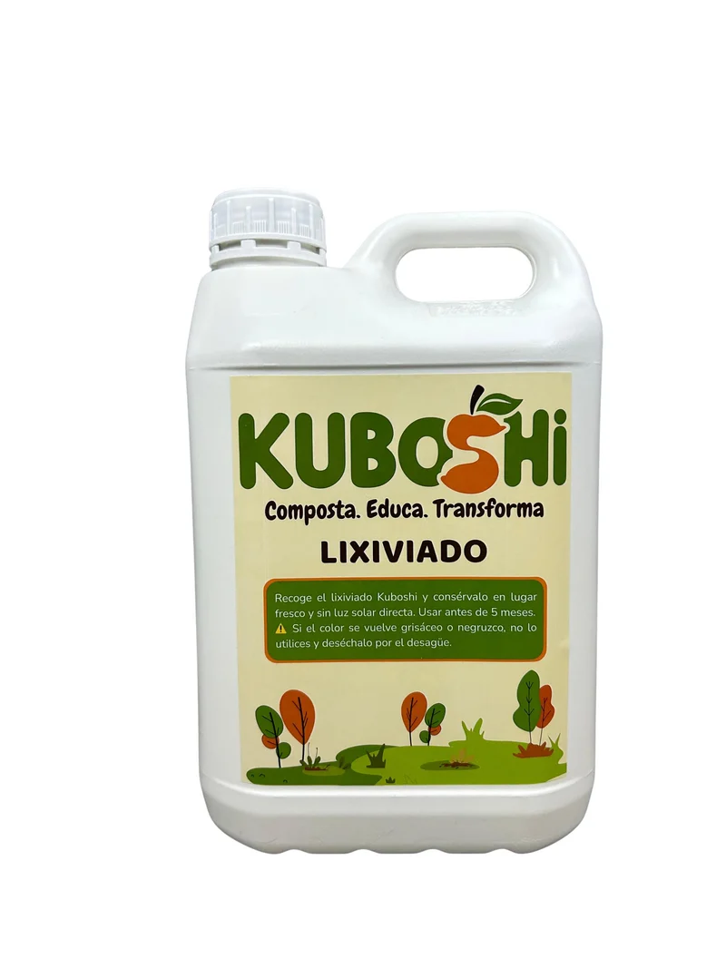 Garrafa De 5 L Con Tapón Desgasificador Para Lixiviado Kuboshi