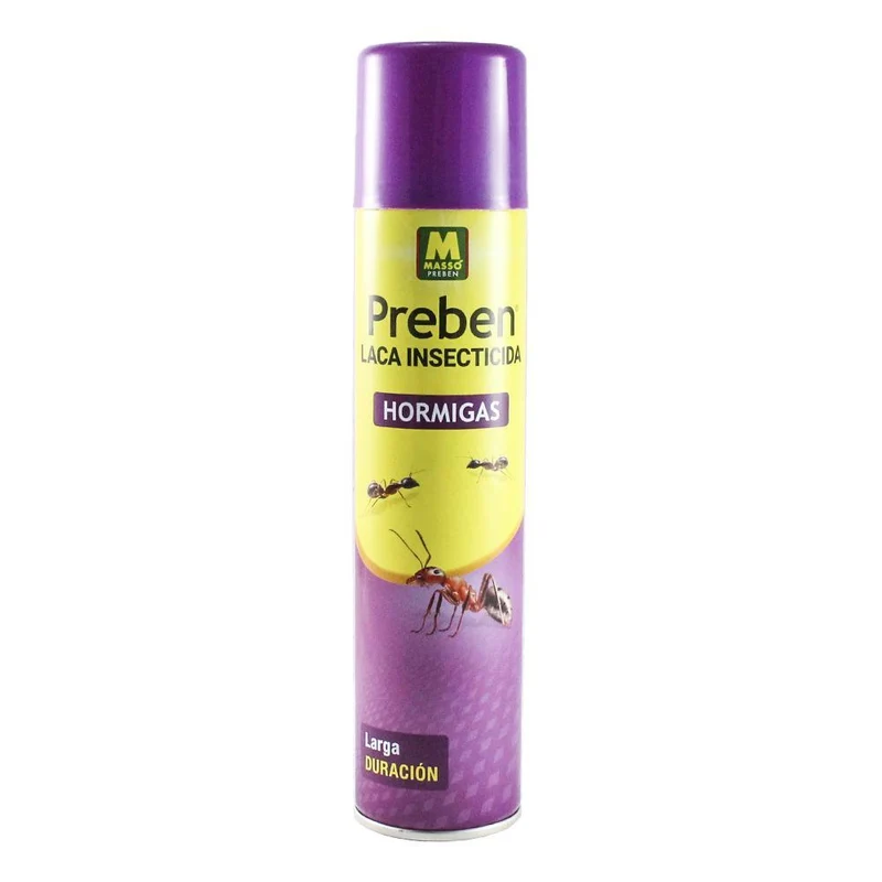 Laque Insecticide Fourmis 300ml. Aérosol Prében
