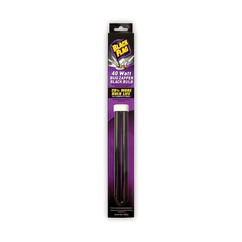 Ampoule de rechange noire pour lampe anti‑insectes