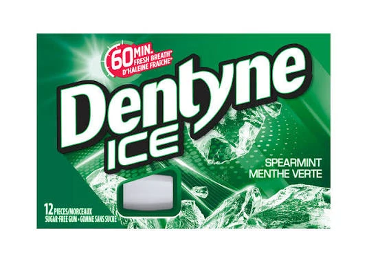 Dentyne ice menthe verte pk12