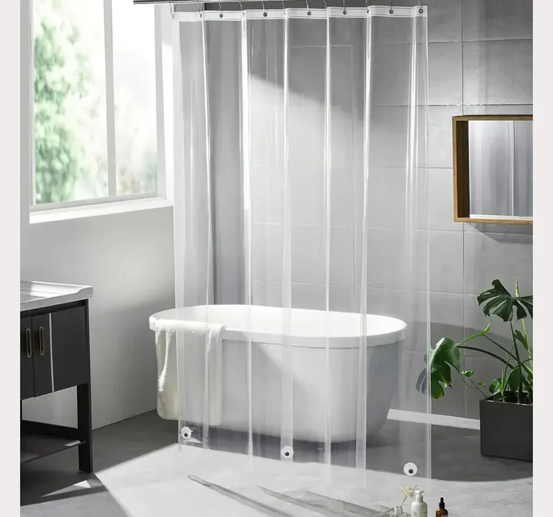 Rideau de douche aimanté 70x72"