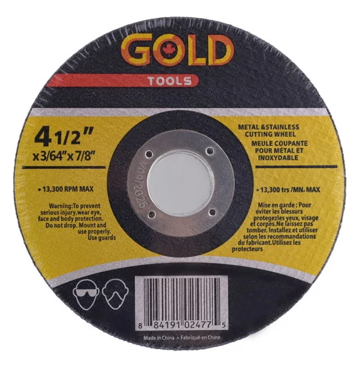 Gold meule coupante 4.5"