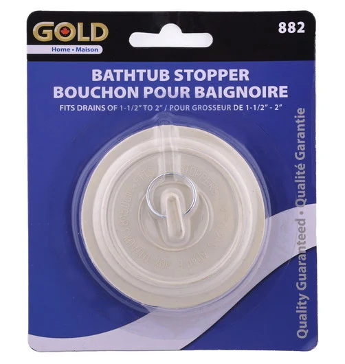 Gold bouchon pour baignoire