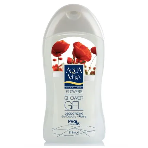 Aqua Vera gel douche fleurs 315ml