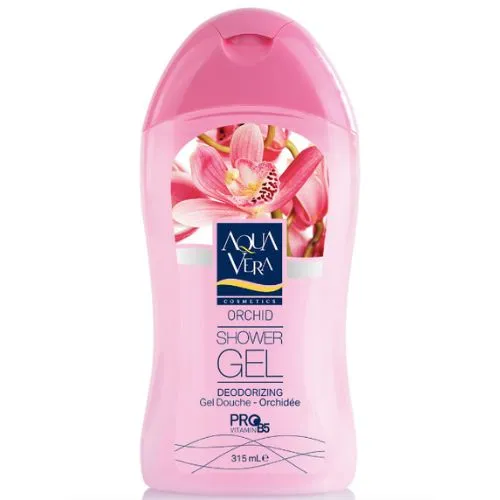 Aqua Vera gel douche orchidée 315ml