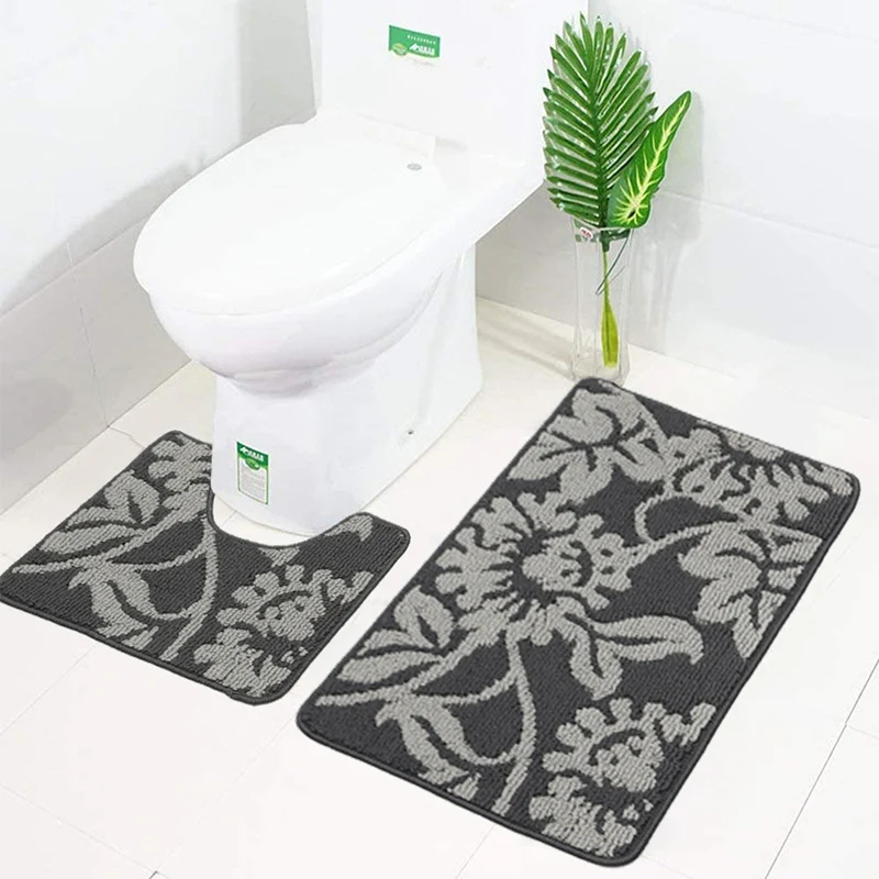 Ensemble de tapis de bain 2pcs