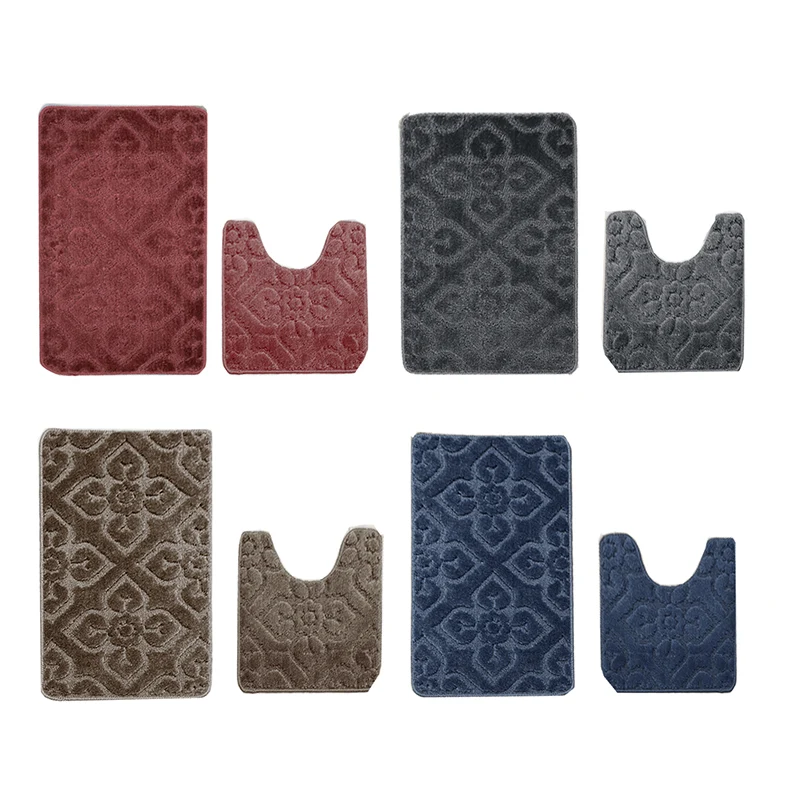 Ensemble de tapis de bain 2pcs