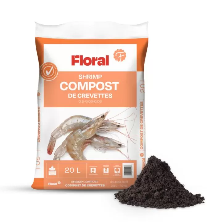 Floral compost de crevettes 20L