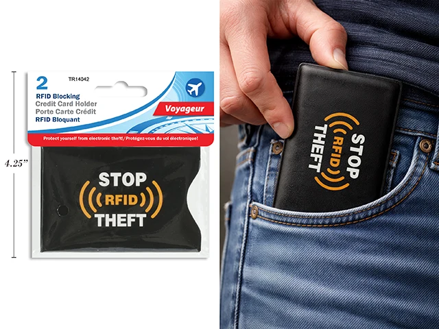 Porte carte anti-vol