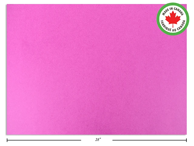 Carton bristol magenta 22x28"