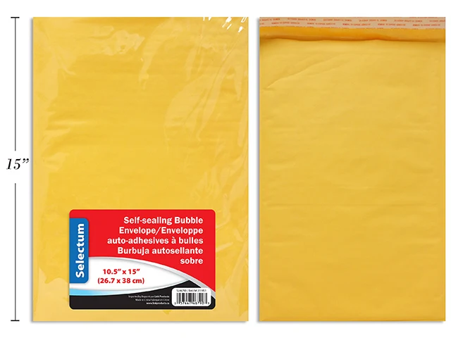 Selectum enveloppes bulles 10.5x15"