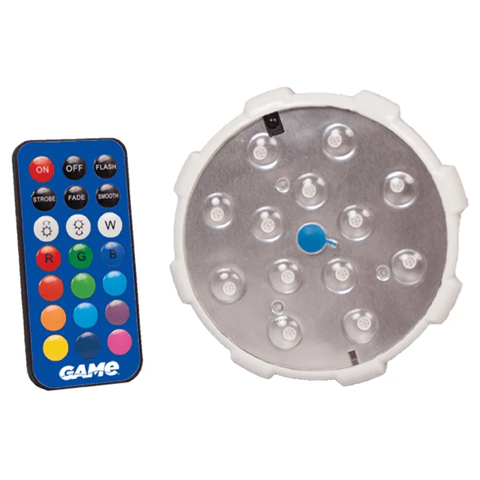 Lumière murale de piscine multicolore