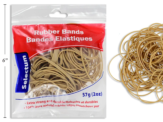 Selectum bandes élastiques assorties 2oz