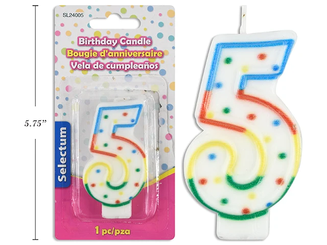 Bougie d'anniversaire #5