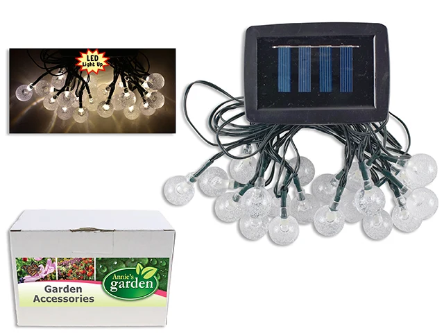 Guirlandes lumineuses solaires pk 20