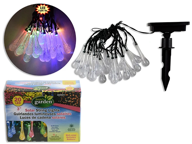 Guirlandes lumineuses solaires pk 20