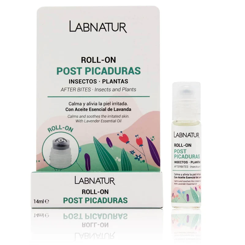 Roll-on après-piqûres Labnatur 14 ml | Soin rafraîchissant | Format portable